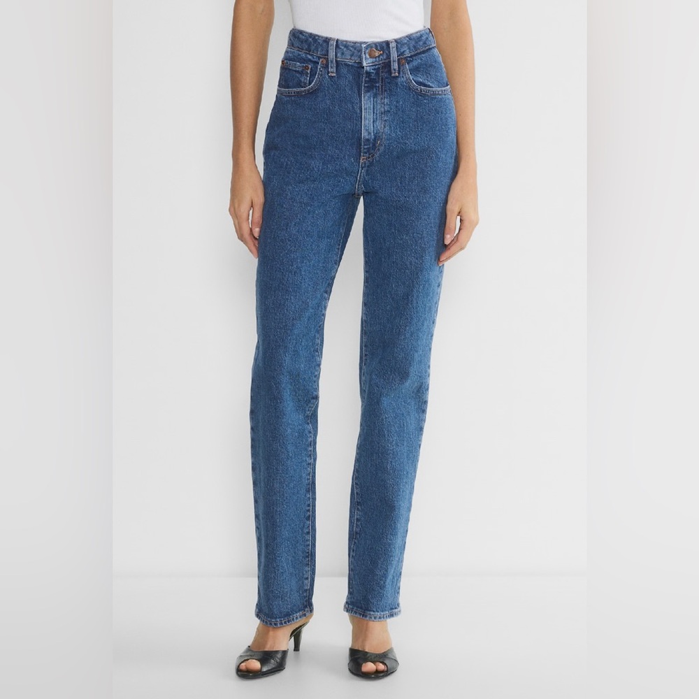 Denim Forum Rowan Super Hi-rise Straight Jean (Regular)